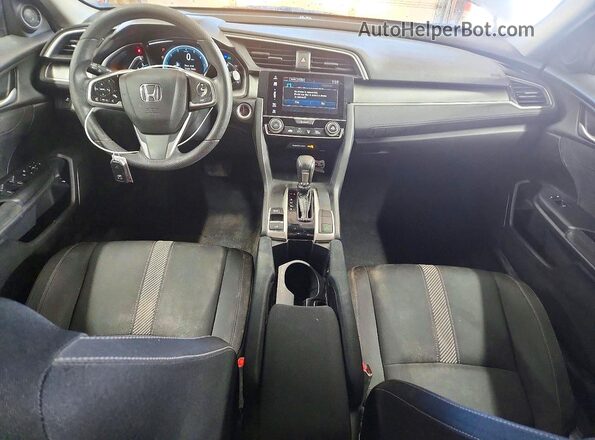 2HGFC2F7XGH561380 2016 HONDA CIVIC Gray Առջևի վահանակի տեսք