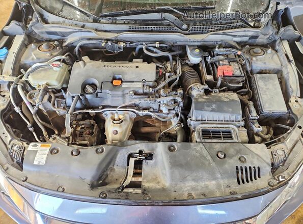 2HGFC2F7XGH561380 2016 HONDA CIVIC Gray Սալոնի հետևի տեսք