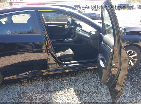 2HGFC2F7XGH572976 2016 HONDA CIVIC Black წინა სალონის ხედი