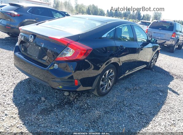 2HGFC2F7XGH572976 2016 HONDA CIVIC Black უკანა მარჯვენა