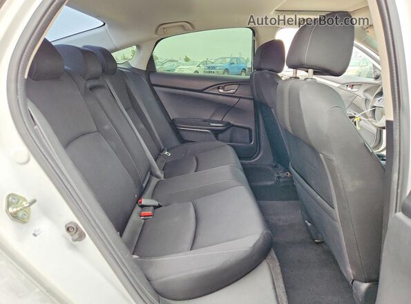 2HGFC2F7XHH525612 2017 HONDA CIVIC White უკანა სავარძლების ხედი