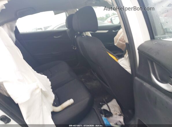 2HGFC2F7XJH512400 2018 HONDA CIVIC White VIN კოდის სტიკერის ხედი