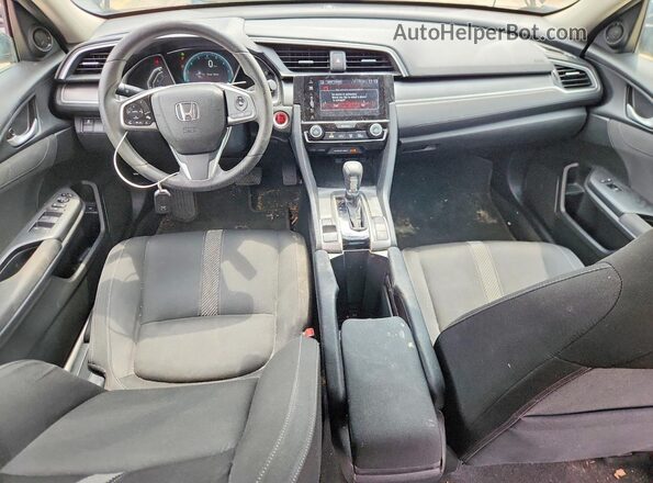 2HGFC2F7XJH547471 2018 HONDA CIVIC Black Dashboard view