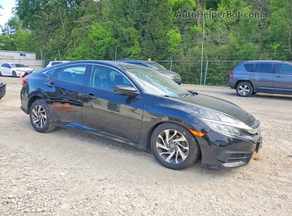 2HGFC2F7XJH572824 2018 HONDA CIVIC Black წინა მარჯვენა