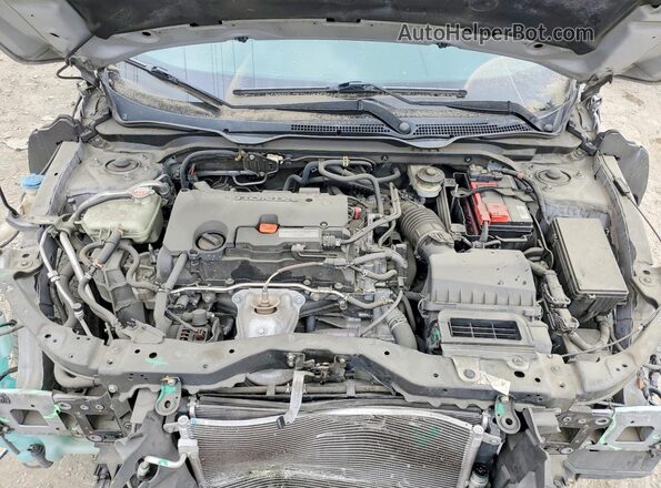 2HGFC2F7XJH577893 2018 HONDA CIVIC Silver Rear interior view