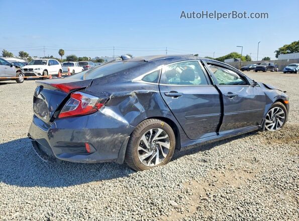 2HGFC2F7XJH589140 2018 HONDA CIVIC Синий Задняя правая четверть