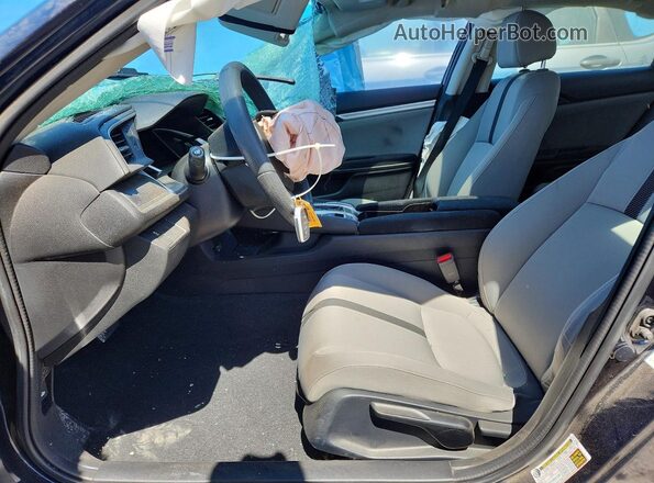 2HGFC2F7XJH589140 2018 HONDA CIVIC Синий Вид салона спереди