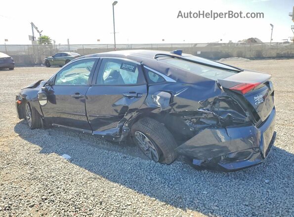 2HGFC2F7XJH589140 2018 HONDA CIVIC Синий Задняя левая четверть
