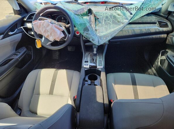 2HGFC2F7XJH589140 2018 HONDA CIVIC Синий Вид панели приборов