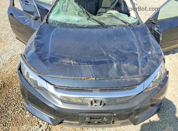2HGFC2F7XJH589140 2018 HONDA CIVIC Синий Вид задней части салона