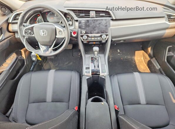 2HGFC2F7XMH014489 2021 HONDA CIVIC Gray Widok deski rozdzielczej