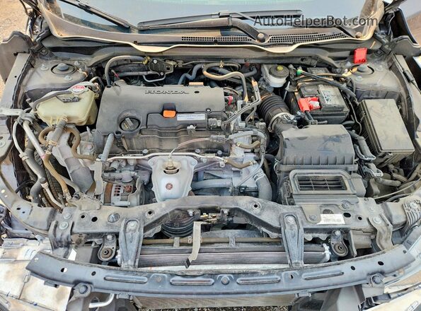 2HGFC2F7XMH014489 2021 HONDA CIVIC Gray Widok wnętrza z tyłu