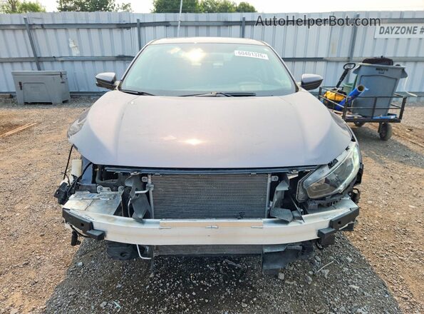 2HGFC2F7XMH014489 2021 HONDA CIVIC Gray Widok z przodu