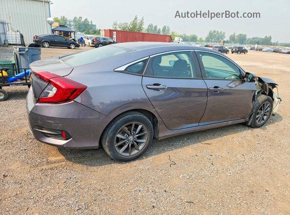 2HGFC2F7XMH014489 2021 HONDA CIVIC Gray Tył prawy