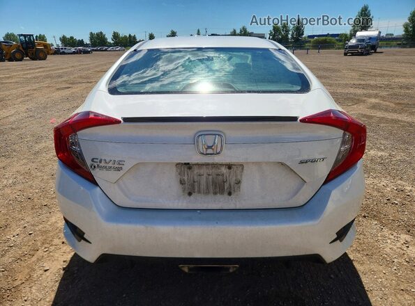 2HGFC2F80KH029847 2019 HONDA CIVIC White Rear view