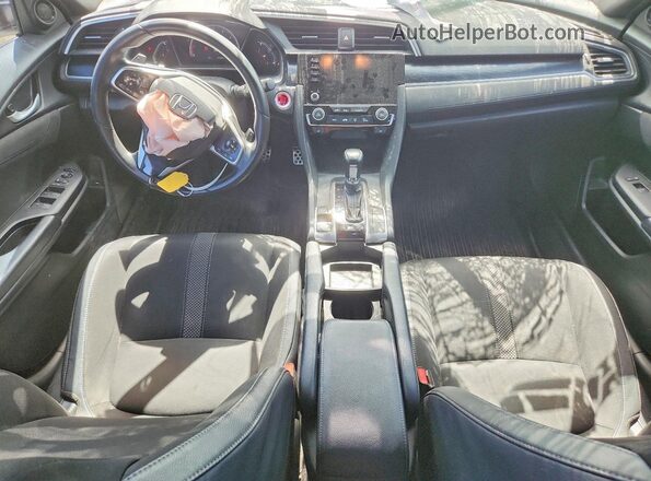 2HGFC2F80KH029847 2019 HONDA CIVIC White Dashboard view