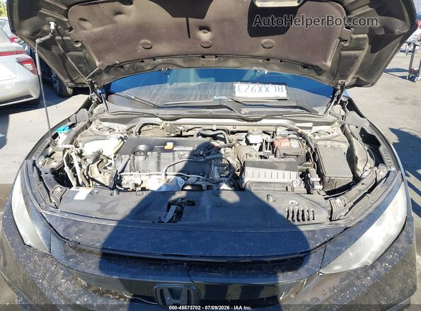 2HGFC2F80KH505594 2019 HONDA CIVIC Black Rear view