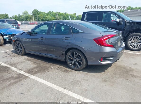 2HGFC2F80KH511248 2019 HONDA CIVIC Gray Tył lewy