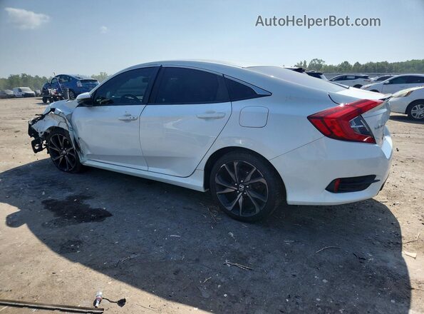 2HGFC2F80KH557954 2019 HONDA CIVIC White Задня ліва чверть