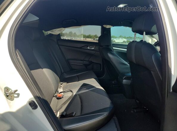 2HGFC2F80KH557954 2019 HONDA CIVIC White Вид задніх сидінь