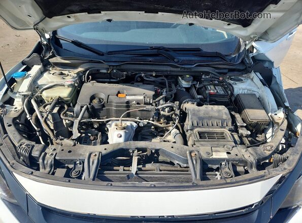 2HGFC2F80KH557954 2019 HONDA CIVIC White Вид задньої частини салону
