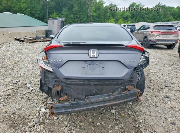 2HGFC2F80KH583535 2019 HONDA CIVIC Серый Вид сзади