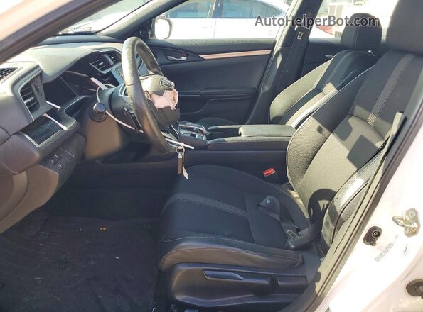 2HGFC2F80KH588931 2019 HONDA CIVIC White Vista interior delantera