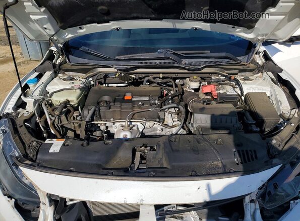 2HGFC2F80KH588931 2019 HONDA CIVIC White Vista interior trasera