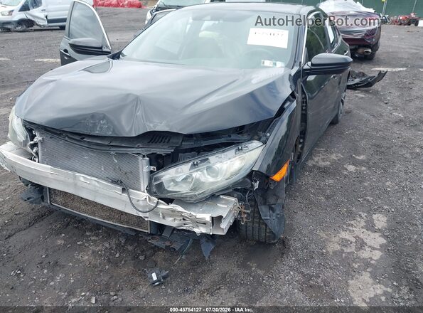 2HGFC2F80KH595099 2019 HONDA CIVIC Black Вид спереду