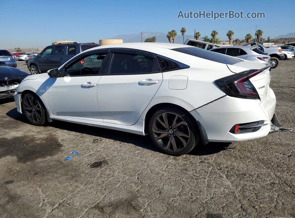 2HGFC2F80KH598357 2019 HONDA CIVIC White Задня ліва чверть