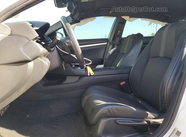 2HGFC2F80KH598357 2019 HONDA CIVIC White Вид салону спереду