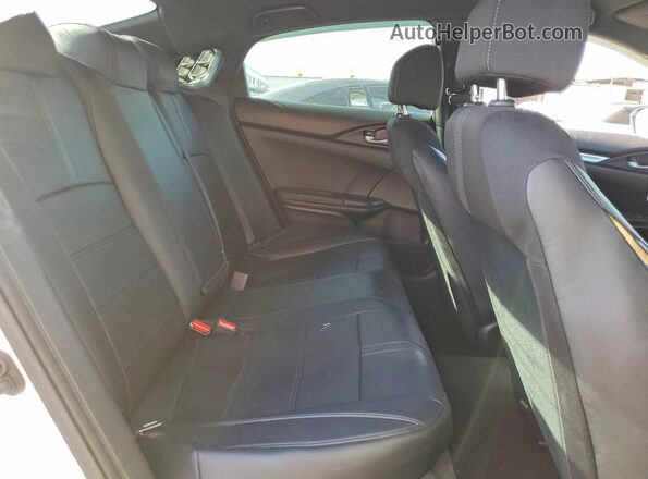 2HGFC2F80KH598357 2019 HONDA CIVIC White Вид задніх сидінь