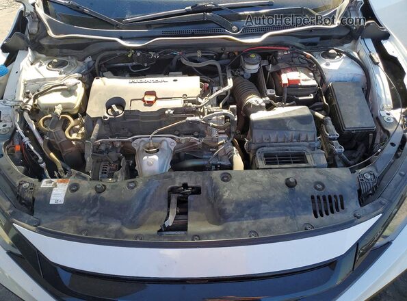 2HGFC2F80KH598357 2019 HONDA CIVIC White Вид задньої частини салону