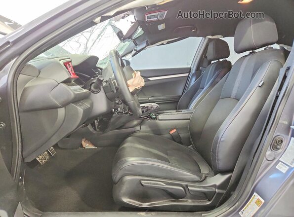 2HGFC2F80LH520534 2020 HONDA CIVIC Gray Սալոնի դիմացի տեսք