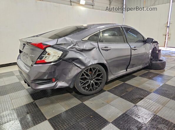 2HGFC2F80LH520534 2020 HONDA CIVIC Gray Հետևի աջ