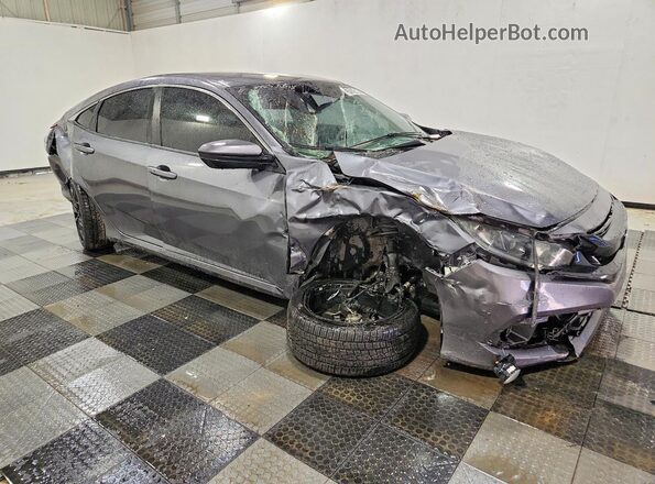 2HGFC2F80LH520534 2020 HONDA CIVIC Gray Առջևի աջ