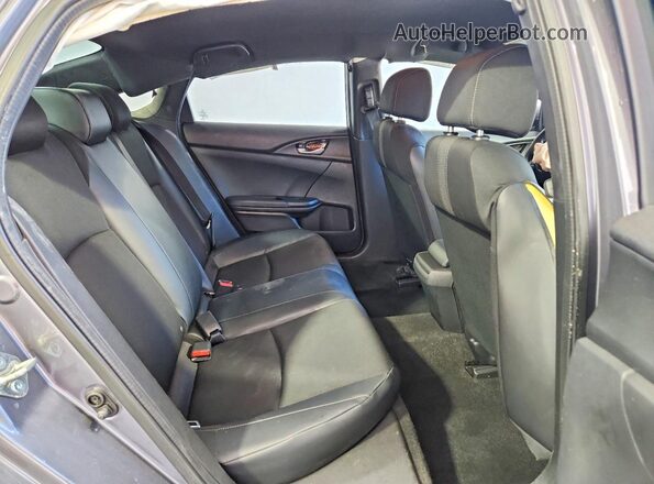 2HGFC2F80LH520534 2020 HONDA CIVIC Gray Հետևի նստատեղերի տեսք