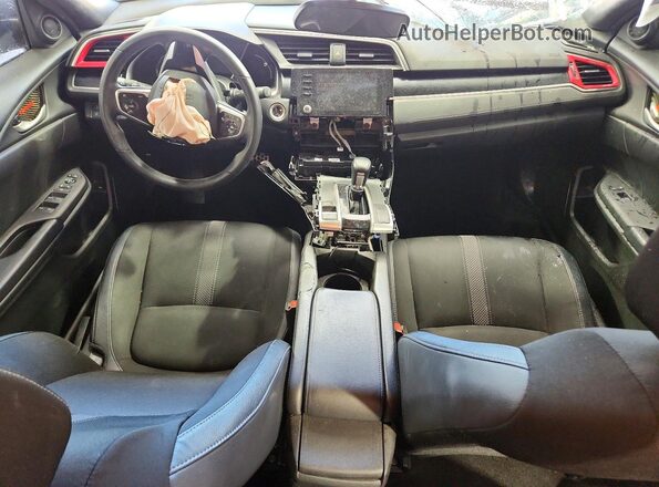 2HGFC2F80LH520534 2020 HONDA CIVIC Gray Առջևի վահանակի տեսք
