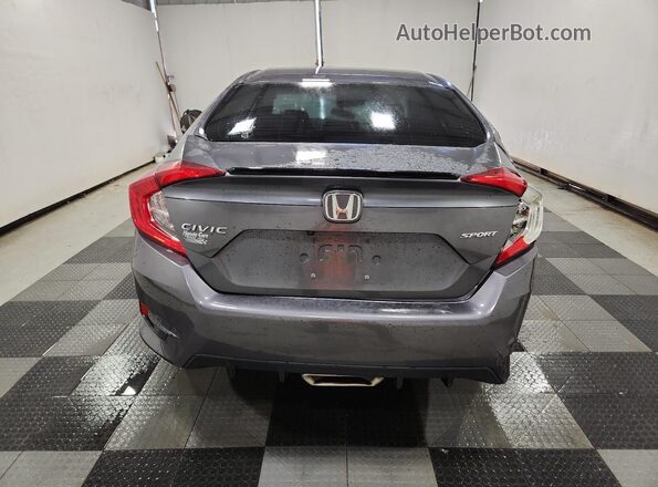 2HGFC2F80LH520534 2020 HONDA CIVIC Gray 
