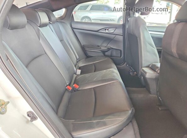 2HGFC2F80LH529556 2020 HONDA CIVIC Белый Вид задних сидений