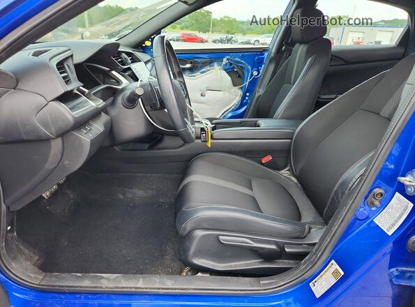 2HGFC2F80LH564792 2020 HONDA CIVIC Blue Սալոնի դիմացի տեսք