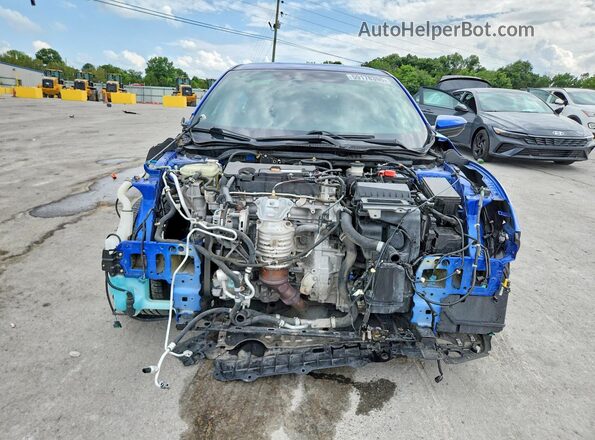 2HGFC2F80LH564792 2020 HONDA CIVIC Blue Դիմացի տեսք