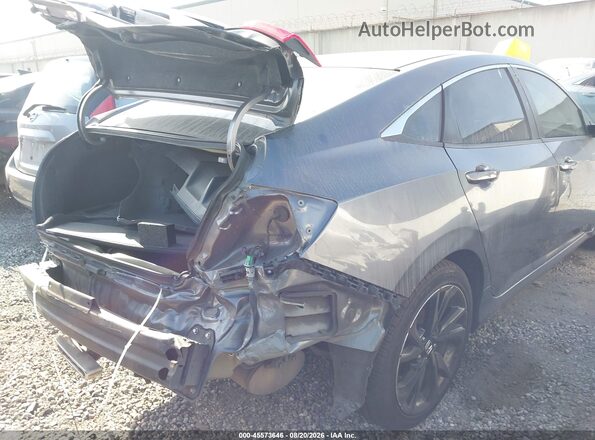 2HGFC2F80LH567594 2020 HONDA CIVIC Gray Tył prawy