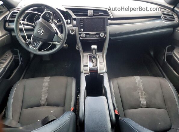 2HGFC2F80LH583374 2020 HONDA CIVIC Black Dashboard view