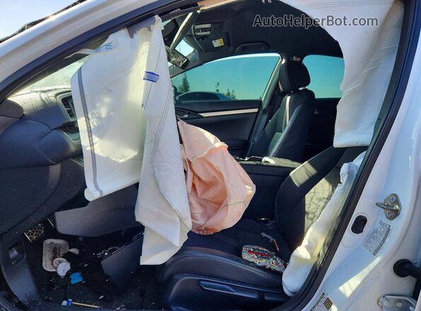 2HGFC2F80LH590471 2020 HONDA CIVIC White Vista interior delantera