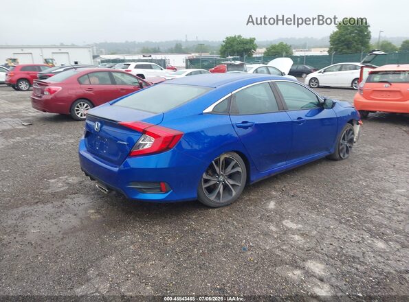 2HGFC2F80LH600917 2020 HONDA CIVIC Blue Rear right