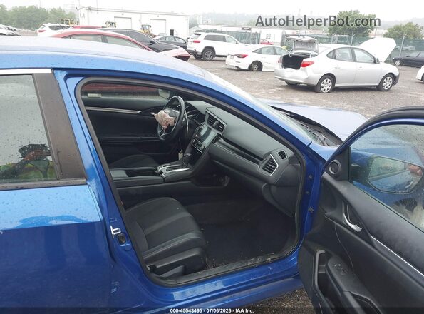 2HGFC2F80LH600917 2020 HONDA CIVIC Blue Front interior view