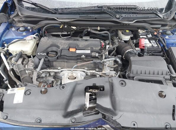 2HGFC2F80LH600917 2020 HONDA CIVIC Blue Rear view