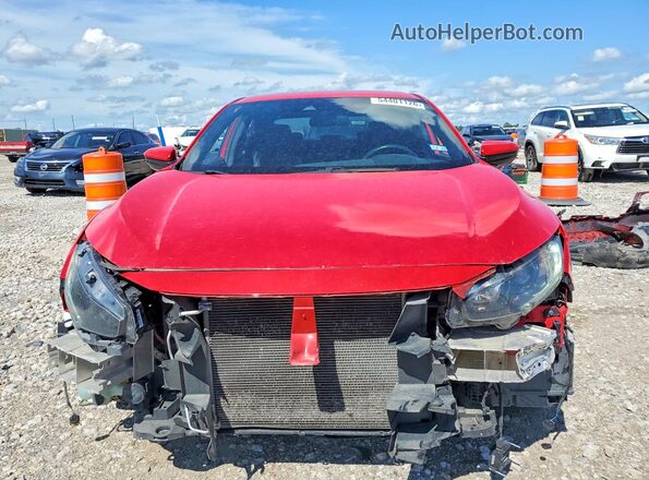 2HGFC2F80MH513438 2021 HONDA CIVIC Red Դիմացի տեսք