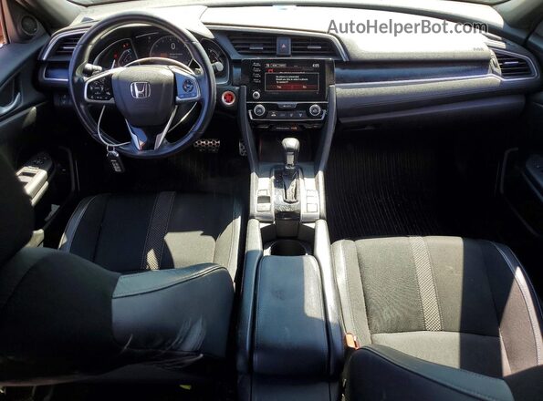 2HGFC2F80MH513438 2021 HONDA CIVIC Red Առջևի վահանակի տեսք